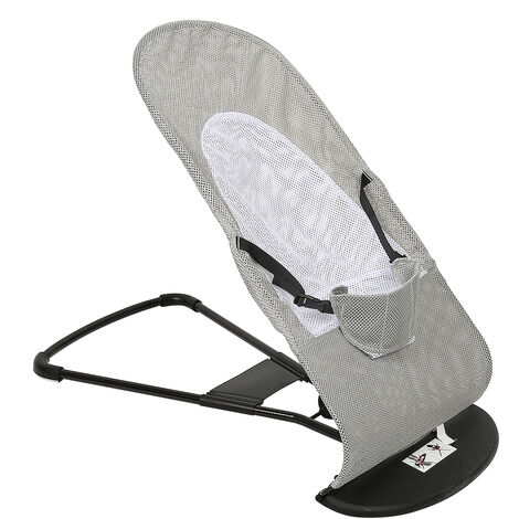 Kids Funda para Hamaca Hamaca bebé ergonómica,Hamaca mecedora bebe, Estable, Antideslizante, Grey