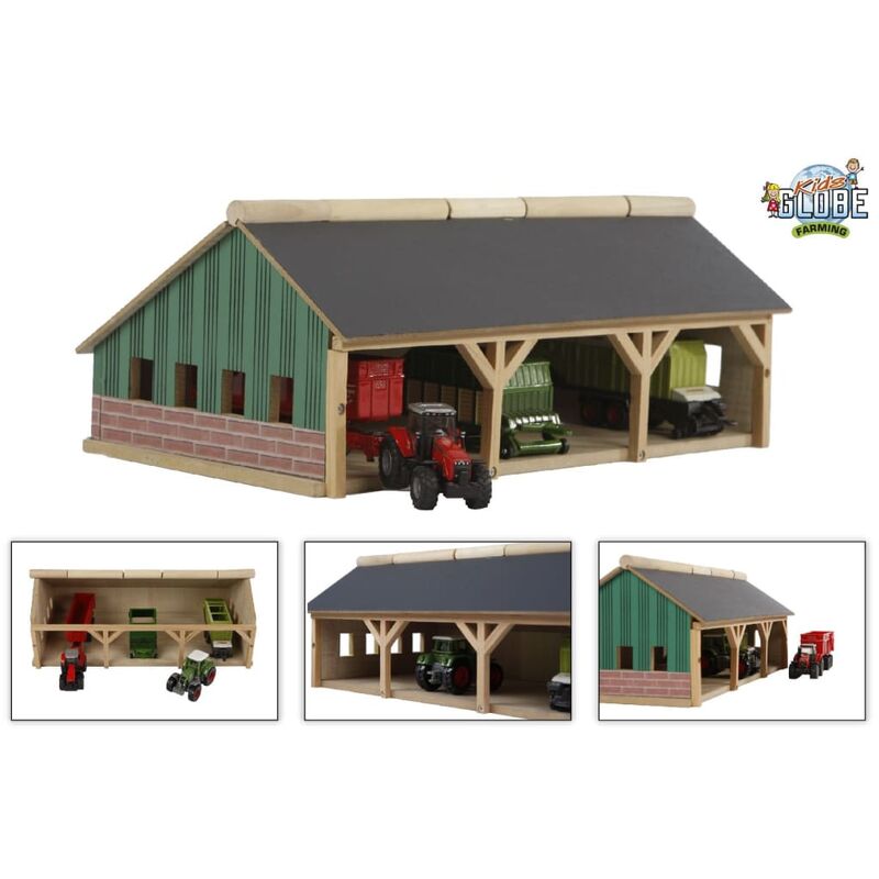 

Kids Globe - Granero grande para tractor 1:87 610491