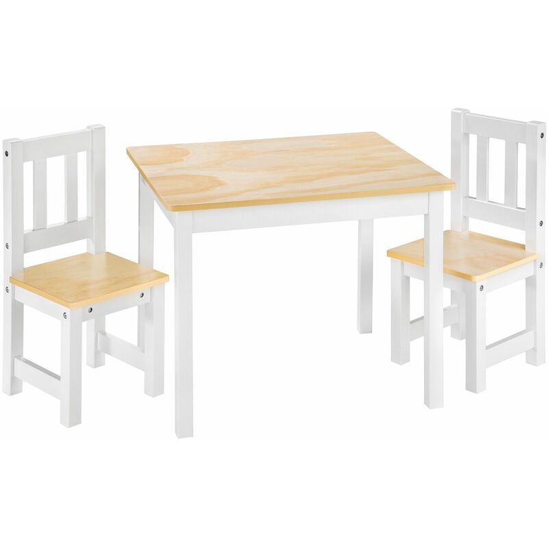childrens white desk and chair set