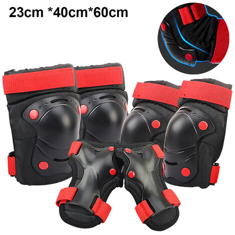 Kids Juniior Knee Brace for Boys Girls Protective Knee Pads Compression Knee Straps with Thick Sponge Safety Support Knee Sports Wrap Protection Guard for Cycling Skating Biking 