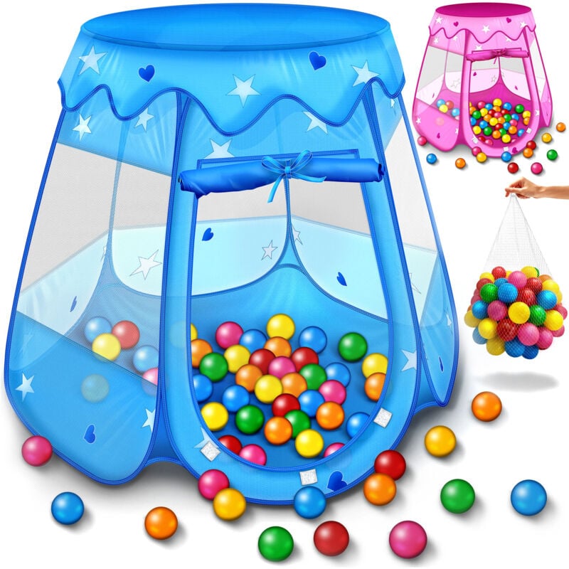 Pop Up Kinderspielzelt Bällebad Kinder Babyzelt Spielhaus Spielzelt Kinderzelt