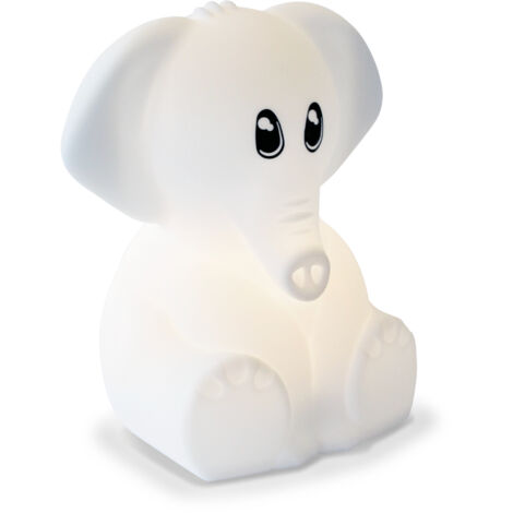 Kidywolf Nachtlicht mit Farb- wechsel Elefant 15cm