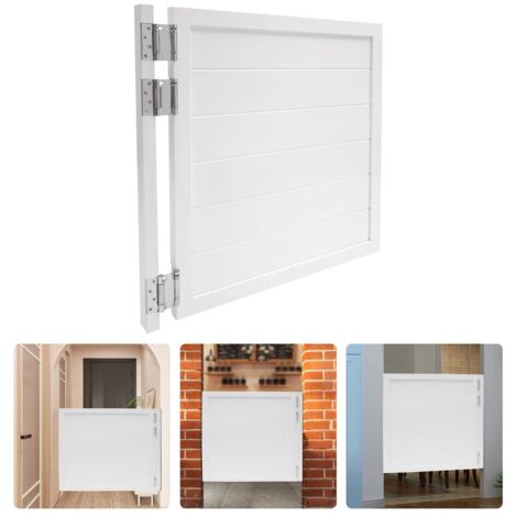 Kiefernholz-Tür – Trenntür – Wohnzimmer-Schwenktür, geeignet für Küche, Schlafzimmer, Flur, weiß