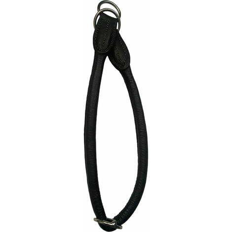 Kieffer Hundehalsband Ultrasoft, rundgenäht - braun - 50 cm