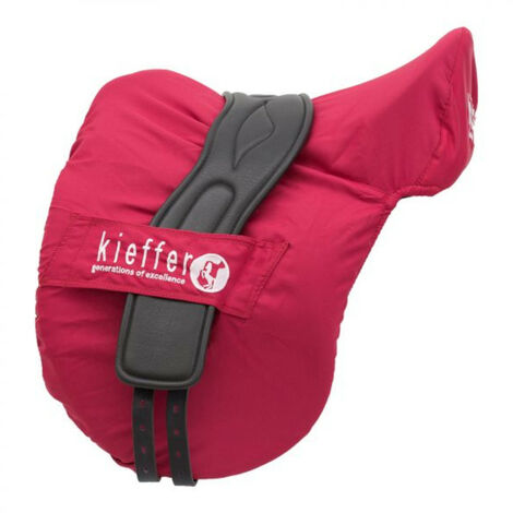 Kieffer Sattelüberzug COMFORT - rot - Sattelschoner