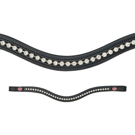 Kieffer Stirnband FlexiLoop - Crystal Clear, Warmblut