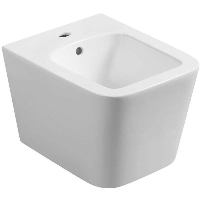 Kielle - Arkas i - Bidet suspendu, avec trop-plein, trou pour robinetterie, blanc 30311000