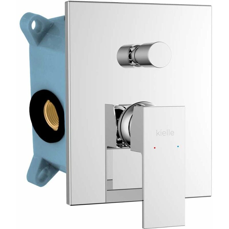 Arkas i - Mitigeur encastré avec 2 sorties, avec corps d'encastrement, chrome 10311200 - Kielle