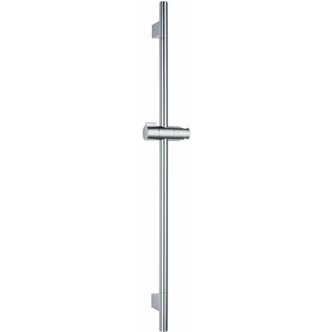 Kielle – Barre de douche 700 mm en acier inoxydable – Finition chrome – Curseur ajustable pour expérience personnalisée – 20301000
