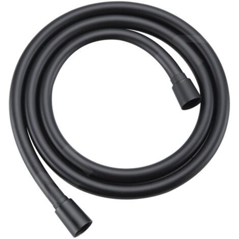 kielle - Flexible de douche 150 cm, noir mat 20501004