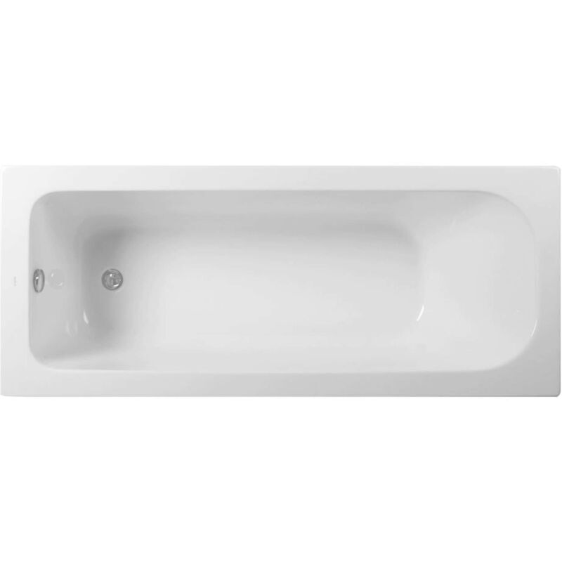 kielle Gaia - Baignoire rectangulaire 169x70 cm, blanc 11115330