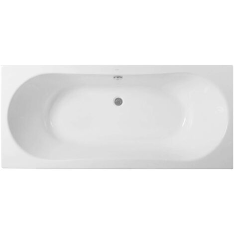 kielle Gaia - Bañera rectangular, 17x8 cm, blanco 11115430