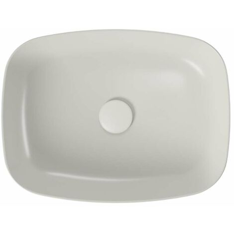 kielle Idolio - Aufsatzwaschtisch 50x38 cm, grau 30624512