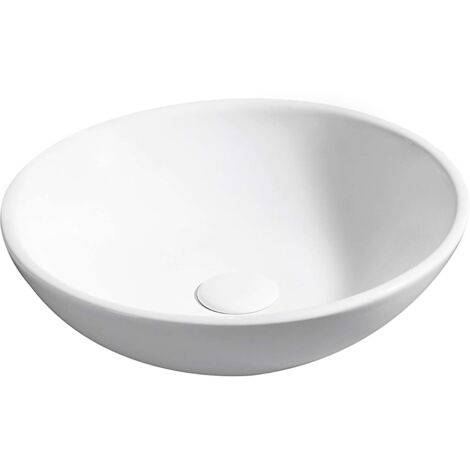 kielle Idolio - Aufsatzwaschtisch, Durchmesser 40 cm, weiß 30624410