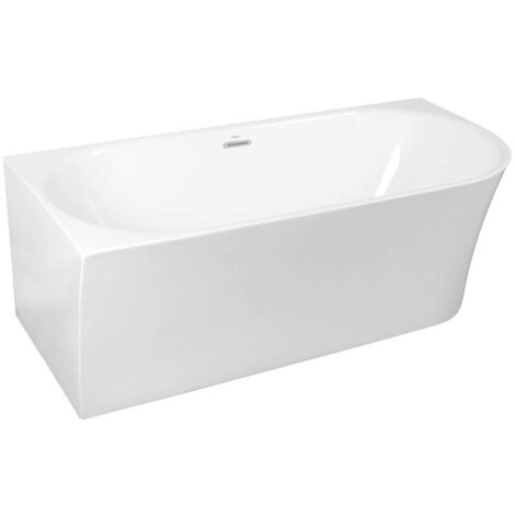 kielle Idolio - Freistehende Eckbadewanne 170x80 cm, links, weiß 1122453L0