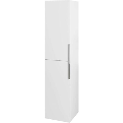 kielle Idolio - Hochschrank, Wandmontage, 155x35x35 cm, weiß glänzend 50224010