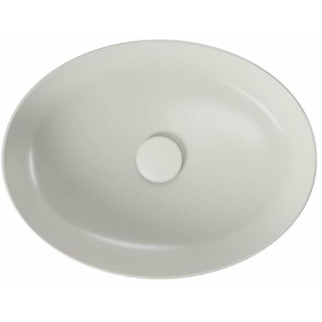 kielle Idolio - Lavabo à poser, 50x38 mm, gris 30624502