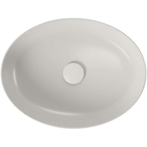 kielle Idolio - Lavabo sobre encimera, 5x4 cm, Gris 30624502