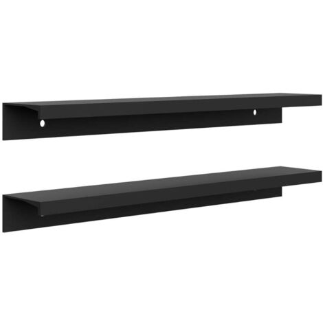 kielle Idolio - Maniglia per mobili, 47 cm, 2 pezzi, nero opaco 50524004