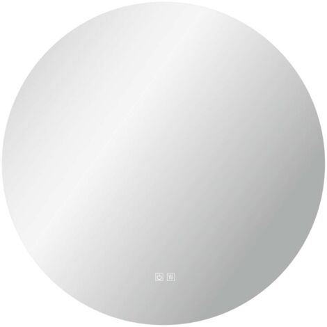 kielle Idolio - Miroir avec éclairage LED et chauffage, diamètre 100 cm 50324071
