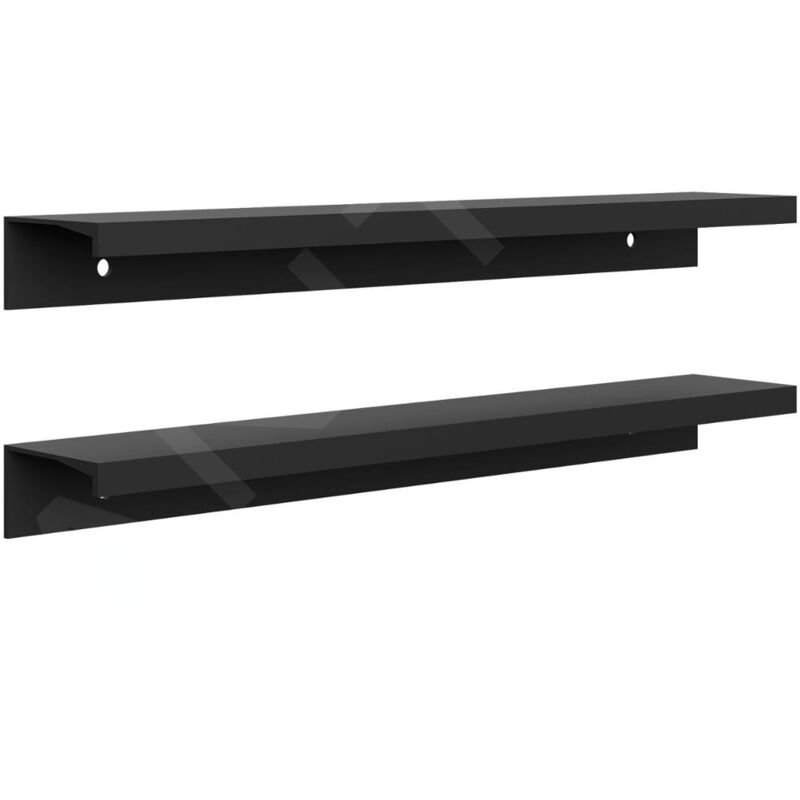 Kielle - Idolio - Poignée de meuble, 22 cm, 2 pièces, noir mat 50524014