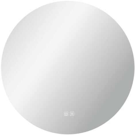 kielle Idolio - Spiegel mit LED-Beleuchtung und Heizung, Durchmesser 80 cm 50324061