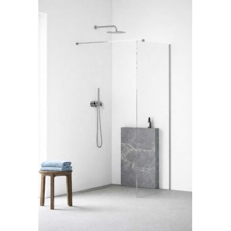 kielle Meara - Duschwand Walk-In 90x200 cm, Chrom/Klarglas 20726WI0900