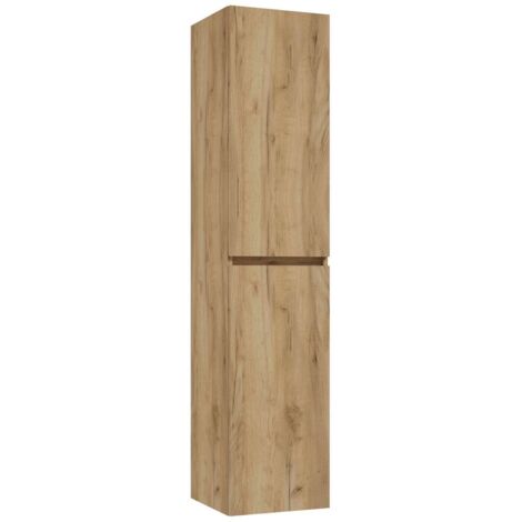 kielle Nefia - Armoire suspendue haute, 160x35x35 cm, chêne doré 50027011