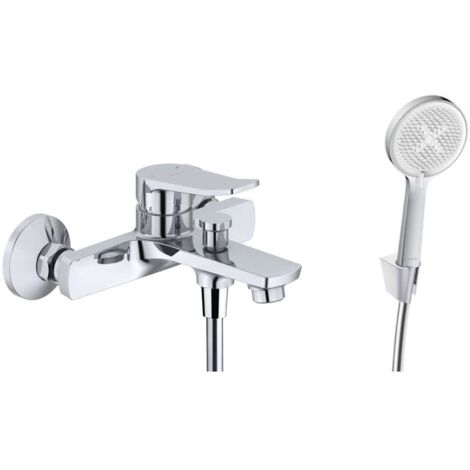 kielle Nefia - Miscelatore per vasca con accessori EcoSpare, cromo 10327SN70
