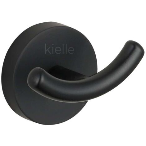 kielle Oudee - Doppelhaken, schwarz matt 40602004