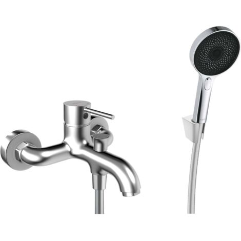 kielle Oudee - Grifo de bañera con accesorios, cromo 10302SN10
