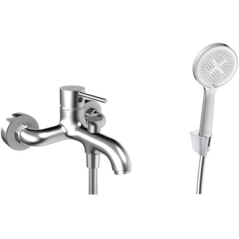 kielle Oudee - Miscelatore per vasca con accessori EcoSpare, cromo 10302SN20