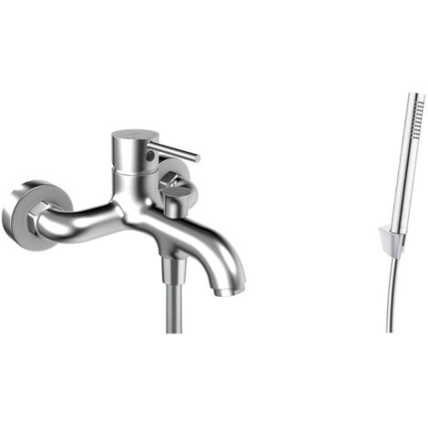 kielle Oudee - Miscelatore per vasca con accessori EcoSpare, cromo 10302SN30