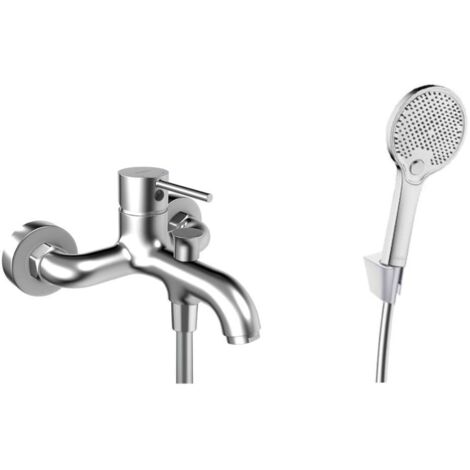 kielle Oudee - Miscelatore per vasca con accessori EcoSpare, cromo 10302SN50