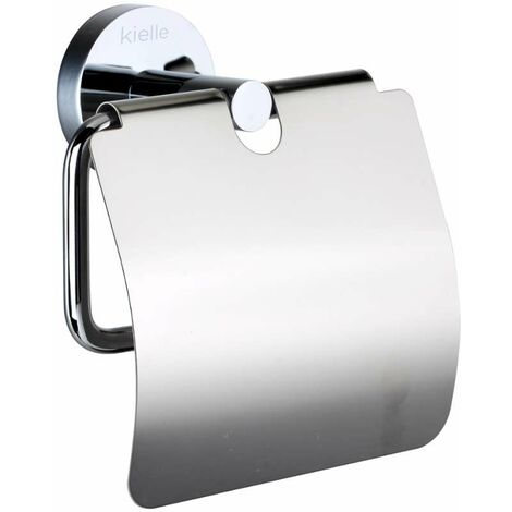 kielle Oudee - Portarotolo con coperchio, cromo 40402000