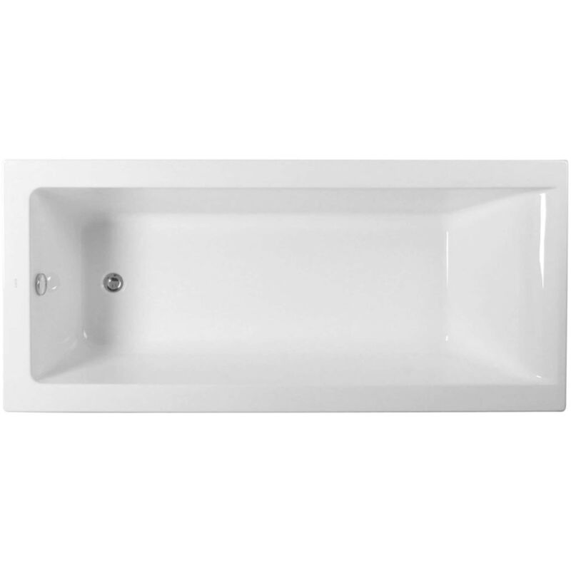 Kielle - Vega - Baignoire rectangulaire 170x75 cm, blanc 11118431