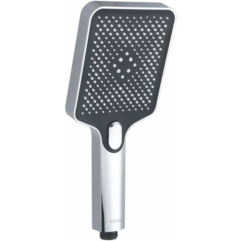 Kielle - Vega - Douchette à main 120, 3 jets, chrome / noir 20418010