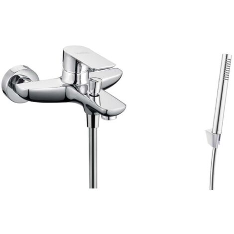 kielle Vega - Miscelatore per vasca con accessori EcoSpare, cromo 10318SN30