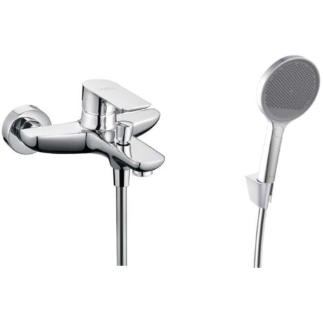 kielle Vega - Wannenarmatur mit Zubehör EcoSpare, Chrom 10318SN40
