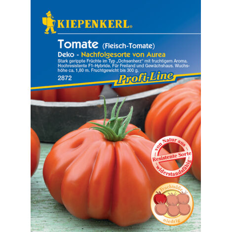 Kiepenkerl Fleisch-Tomate Deko F1 - 5 Korn Gemüsesamen
