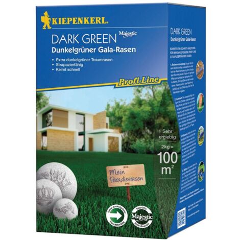 Rasensamen Samen 2 kg Kiepenkerl Profi-Line Dark Green