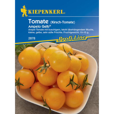 Kiepenkerl Kirsch-Tomate Ampelo Gelb Donna Yellow F1 Gemüsesamen