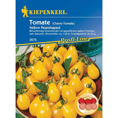 KIEPENKERL® Tomaten Cherry Tomaten Yellow Pearshaped - Gemüsesamen