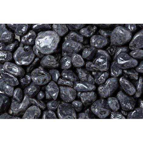BELLAMOLI GRANULATI Kies Nero Ebano 40 - 60 mm schwarz 25 kg Kies & Splitt