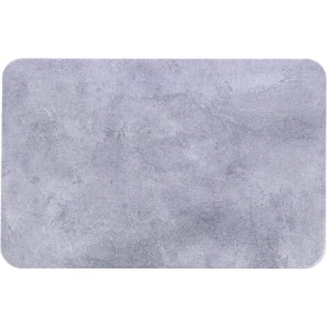 Kieselgurmatte 39x60 cm - grau in betonoptik - Tendance
