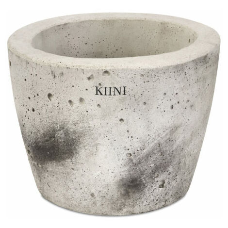 KIINI Beton-Outdoor-Topfblumen-Blumenständer für den Innenbereich - Garten S Marmor