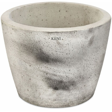 KIINI Beton-Outdoor-Topfblumen-Blumenständer für den Innenbereich - Garten XXL Marmor