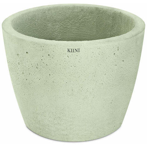 KIINI Beton-Outdoor-Topfblumen-Blumenständer für den Innenbereich - Garten XXL Pistazie