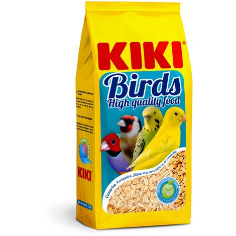 Kiki Avena pelada para pájaros Birds - Bolsa 500 gr