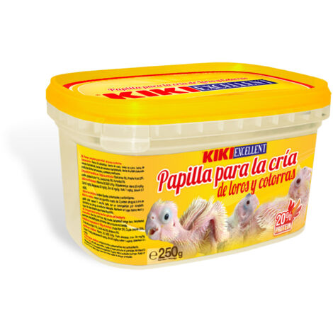 Kiki Papilla de Cría para Loros y Cotorras